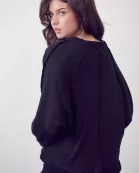 BUTTON DOWN CROPPED CARDIGAN
