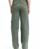 33" STUDDED WIDE LEG CARGO