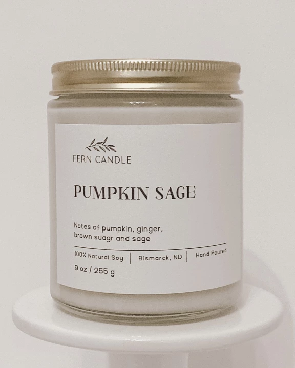 Pumpkin Sage | 9 oz candle