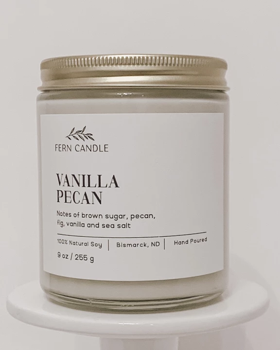 Vanilla Pecan | 9 oz candle