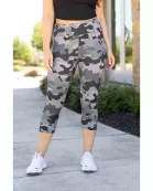 Ready to Ship | Ace Camo CAPRI Leggings - - Luxe Leggings by Julia Roseยฎ