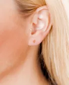 Screwback Stud Earrings - Tally Gold