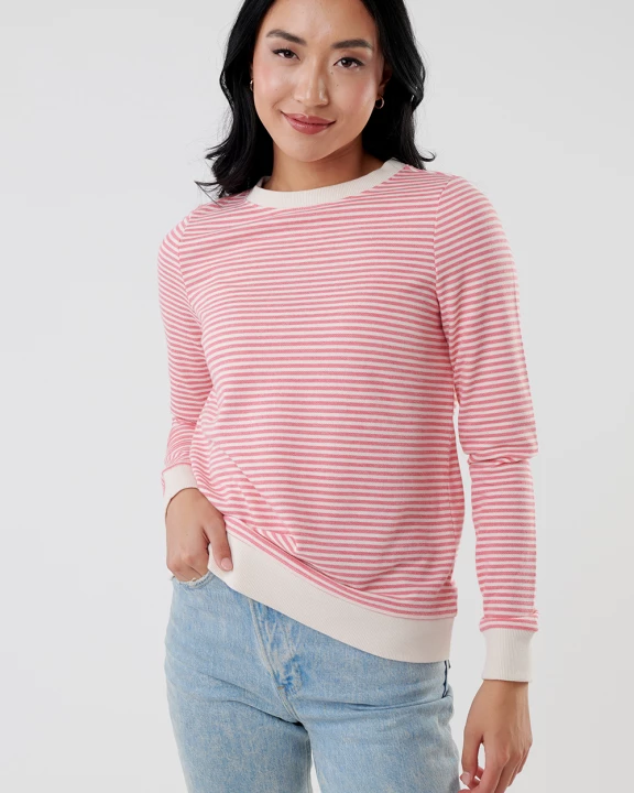 Stripe Pullover Top