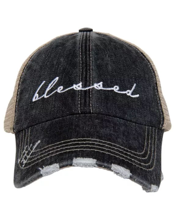 Blessed (Cursive) Wholesale Trucker Hat