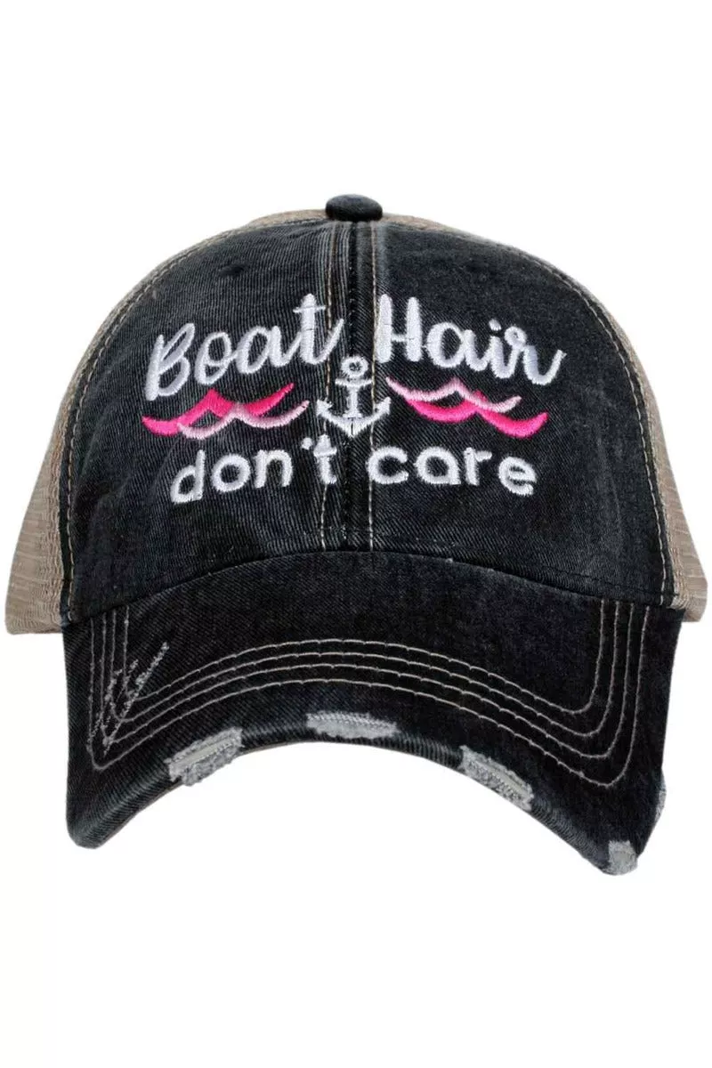 Boat Hair Don’t Care (NEW WAVES) Wholesale Trucker Hats