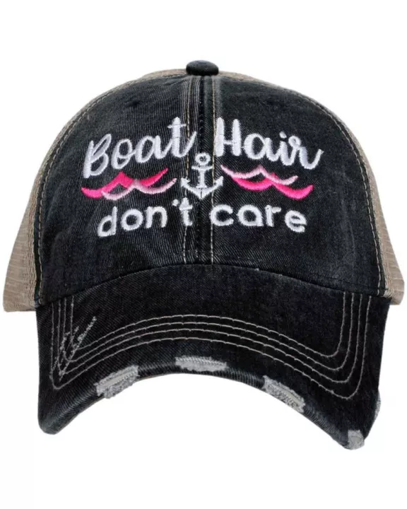 Boat Hair Don’t Care (NEW WAVES) Wholesale Trucker Hats