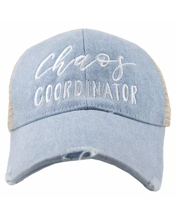 Chaos Coordinator Denim Wholesale Trucker Hat