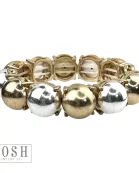 Matte bead bracelet