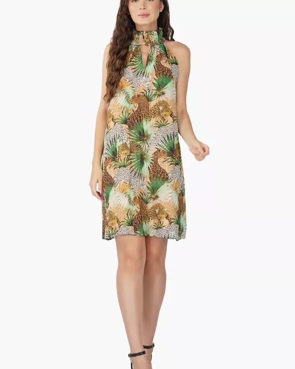 Set of 6 Masai Cheetah Smocking Dress (S,M,L)