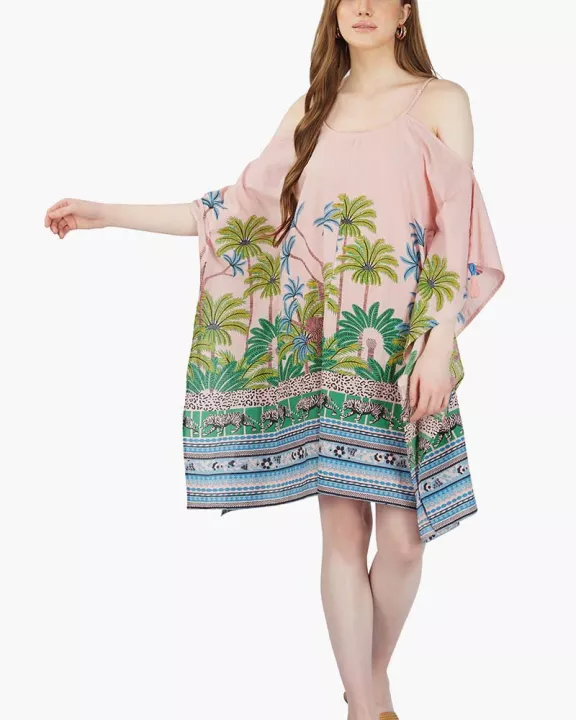Set of 6 Breeze Sasha Printed Cover Up (S,M,L)