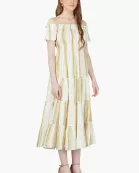 Set of 6 Roman Stripe Dress (S,M,L)