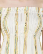 Set of 6 Roman Stripe Dress (S,M,L)
