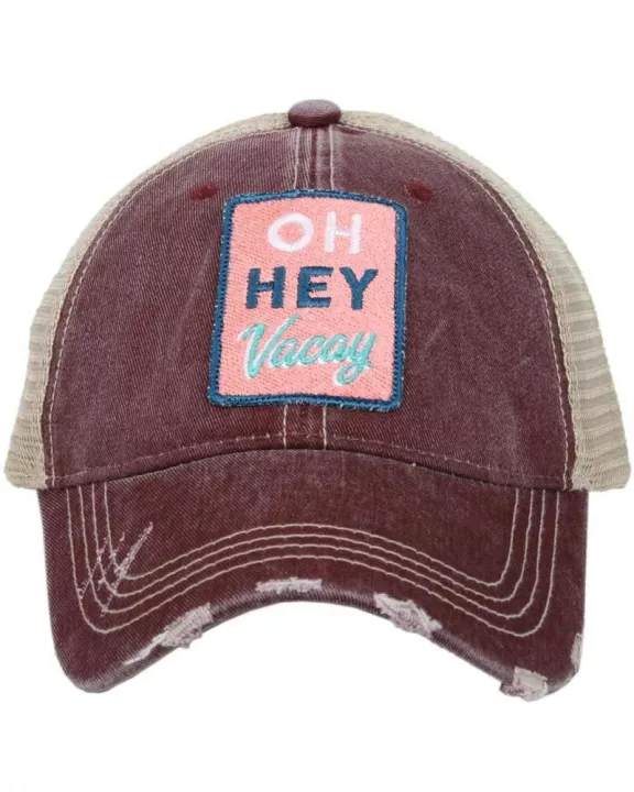 Oh Hey Vacay Trucker Hat