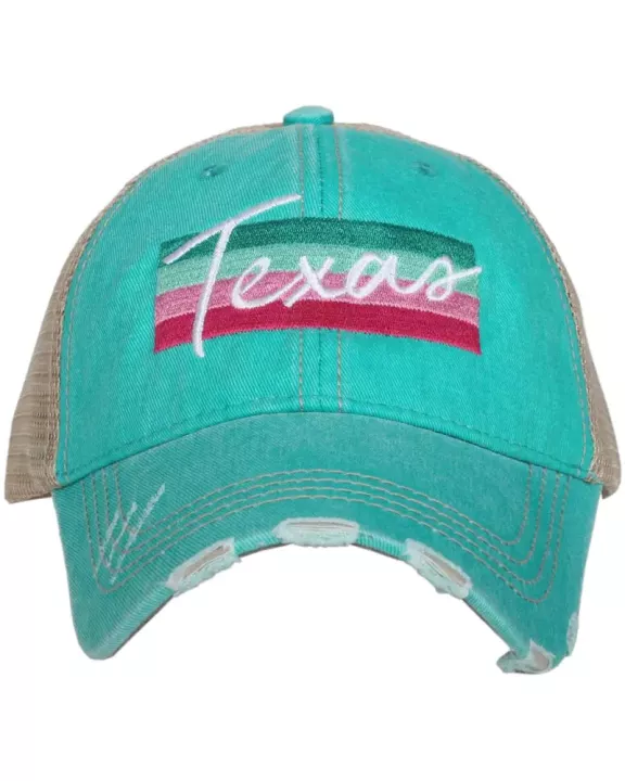 Texas Striped Wholesale Trucker Hats