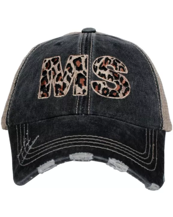 MS Mississippi Leopard State Wholesale Hat