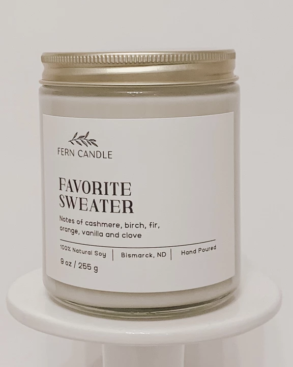 Favorite Sweater | 9 oz candle
