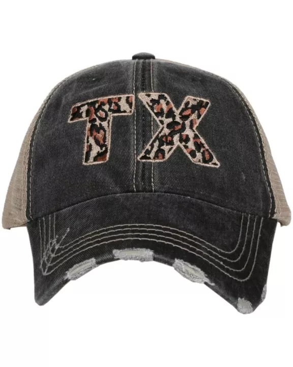 TX Texas Leopard State Wholesale Hat