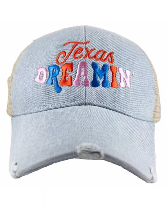 Texas Dreamin' Denim Wholesale Trucker Hat
