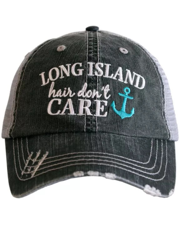 Long Island ANCHOR Hair Don't Care Wholesale Trucker Hats