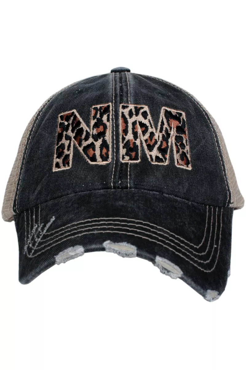 NM New Mexico Leopard State Wholesale Hat