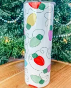 Christmas Lights Shimmer Tumbler