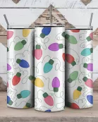 Christmas Lights Shimmer Tumbler