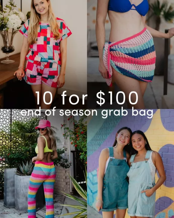 10 for $100 End of Summer Grab Bag