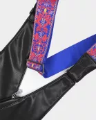 Sapphire Jacquard Ribbon Strap