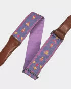 Lotus Jacquard Ribbon Strap