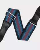 Fig and Black Woven Strap