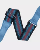 Fig and Black Woven Strap
