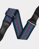 Fig and Black Woven Strap