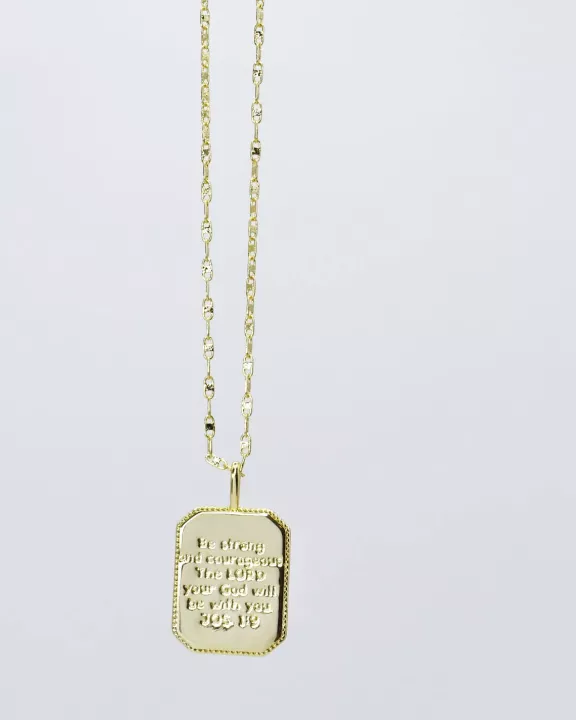 Joshua 1:9 Necklace