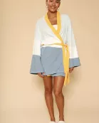 Sunset terry cloth novelty robe