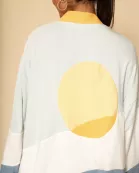 Sunset terry cloth novelty robe