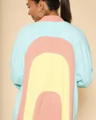 Retro arch terry cloth novelty robe