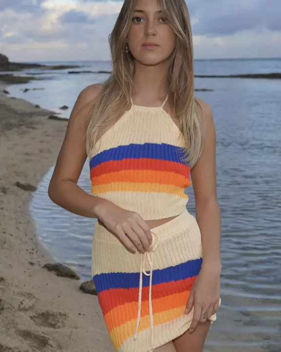 Rib Knit Rainbow Set