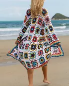 Crochet cover up