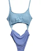 Cut out one piece swimsuit