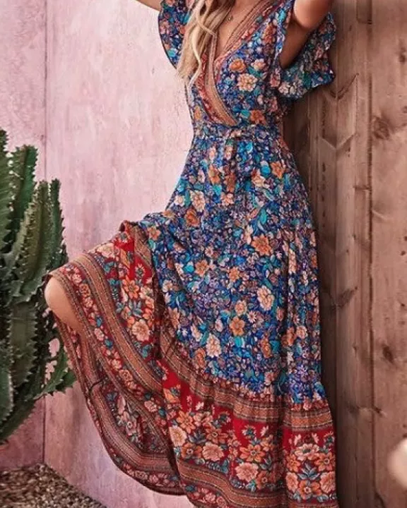 Floral Print Dress