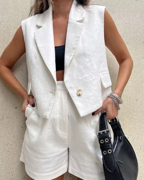 Blazer Short Set