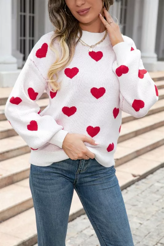 Heart sweater