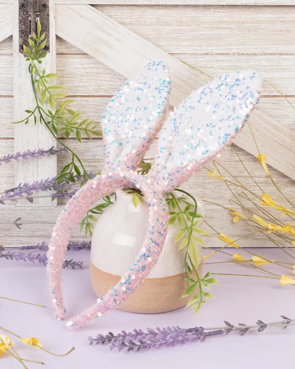 79061 - Sequin Bunny Headband