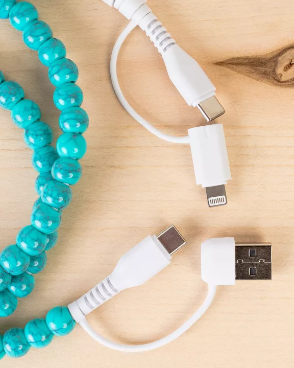 CC02 - 4-in-1 Beaded Charging Cable