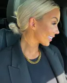 CHUNKY GOLD NECKLACE
