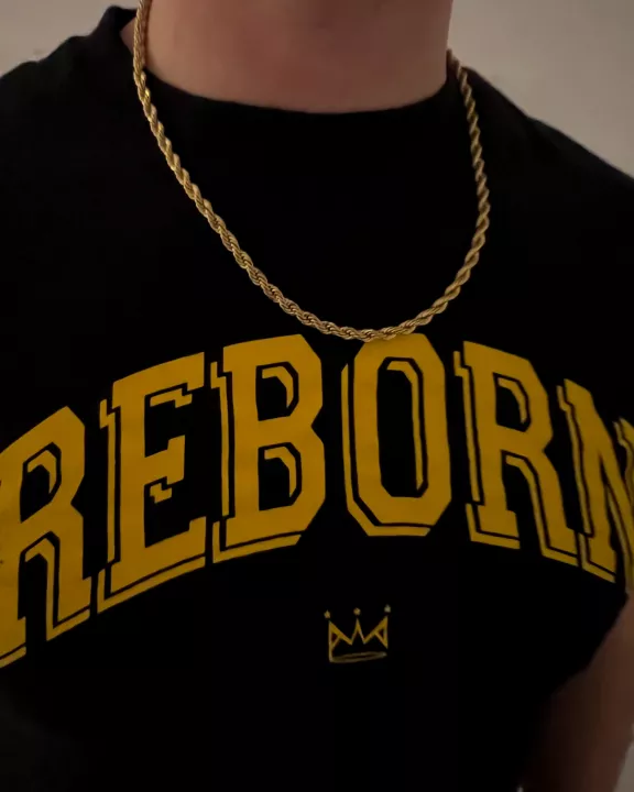 MENS GOLD ROPE CHAIN NECKLACE