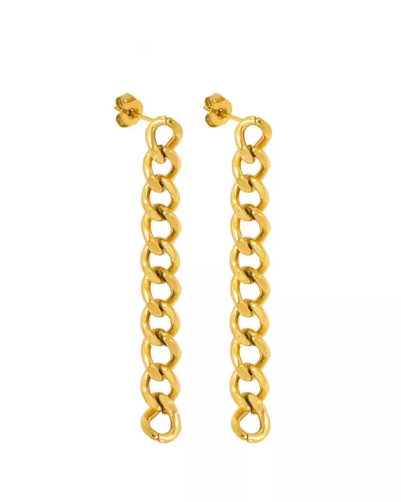 XL PAPERCLIP EARRINGS