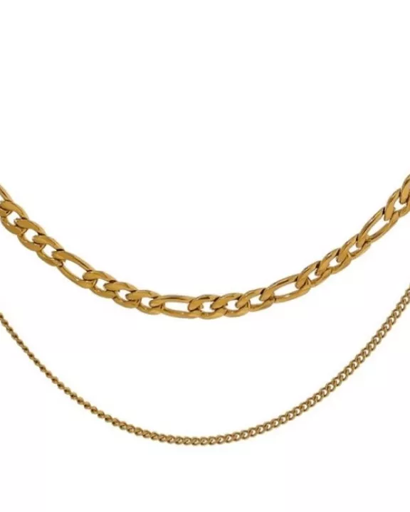 THE LAYERED DAINTY CHAIN NECKLACE