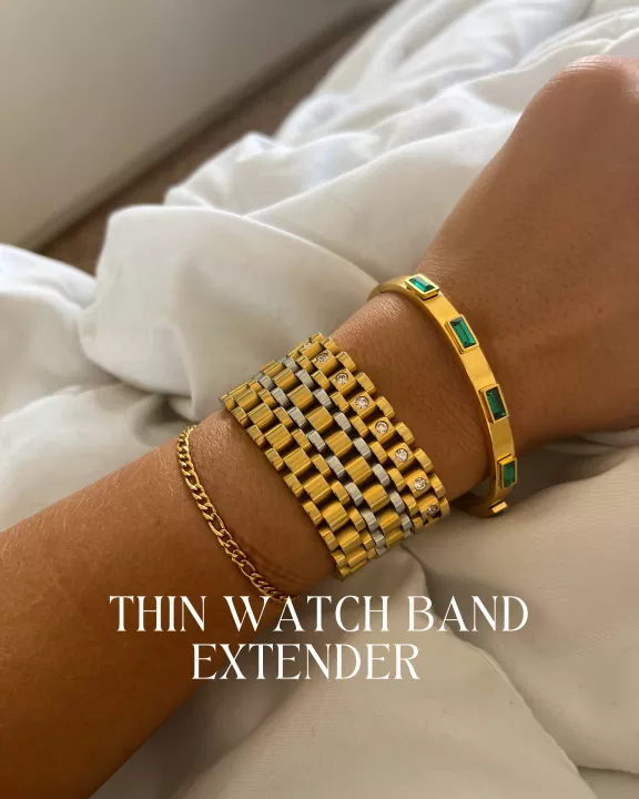 EXTENDERS FOR THIN WATCH BAND