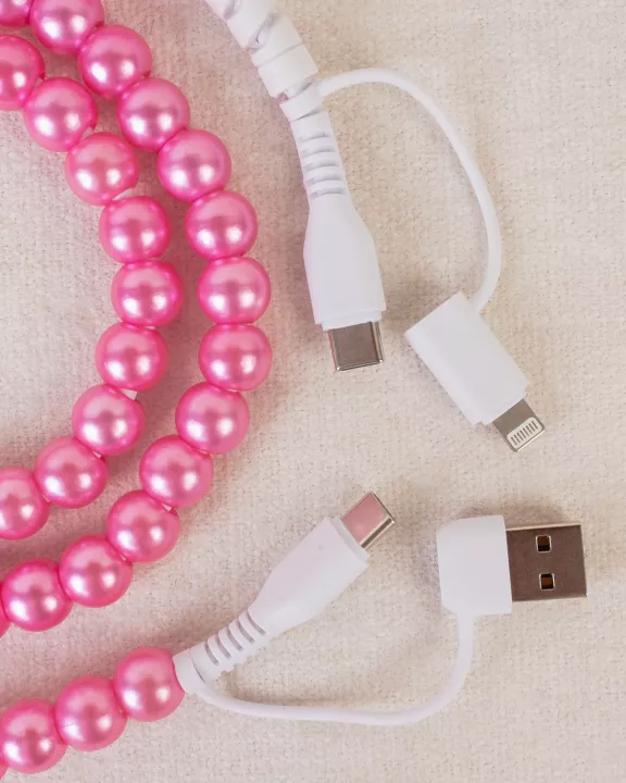 CC06 - 4-in-1 Beaded Charging Cable